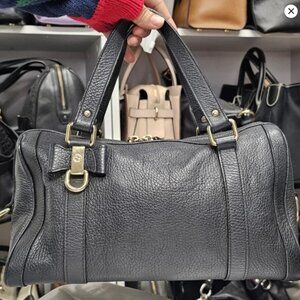 Dark Navy Gucci Duchessa Satchel